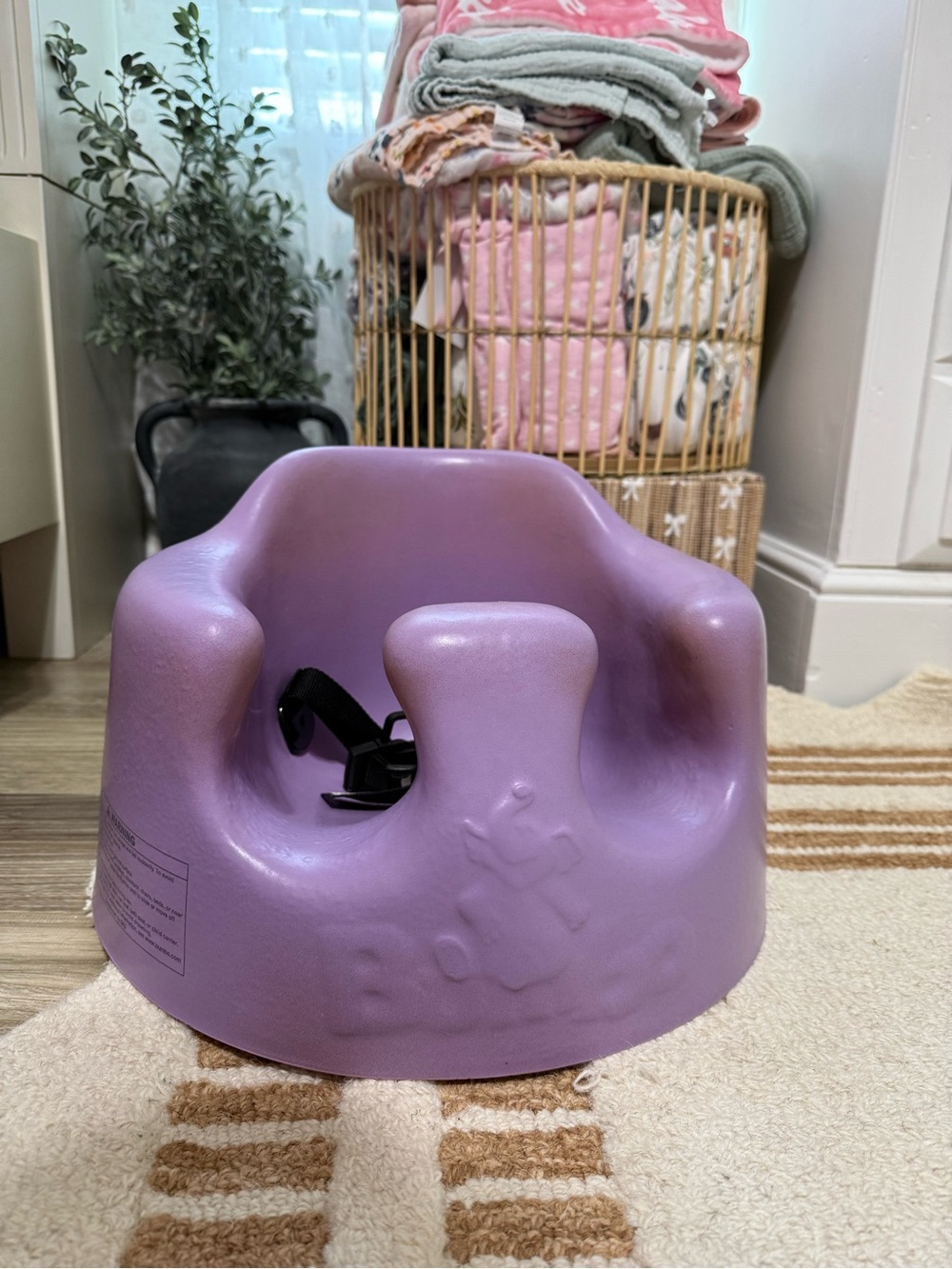 Purple Baby Floor Seat for Kids - Supportive Booster